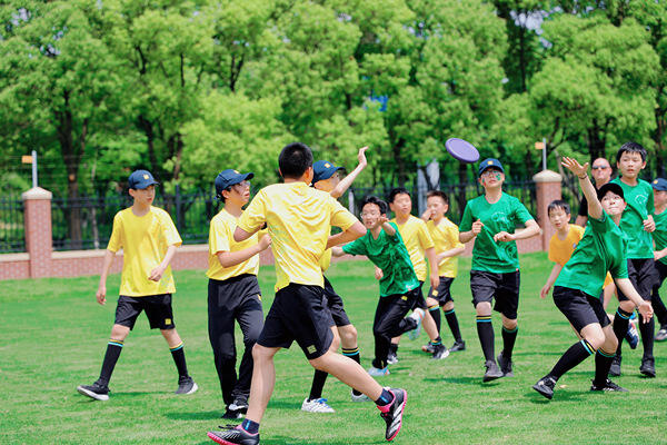 运动日,南通惠立学校